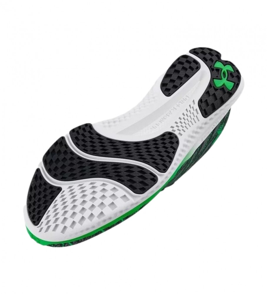 Tênis Under Armour UA Charged Breeze 2 cinza e verde