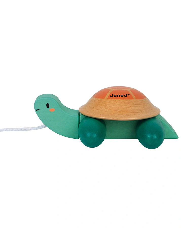 Janod-WWF® Nachziehtier SCHILDKRÖTE aus Holz