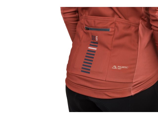 AGU SIX6 Polartec III Thermo Jakke Wmn Spice Rød