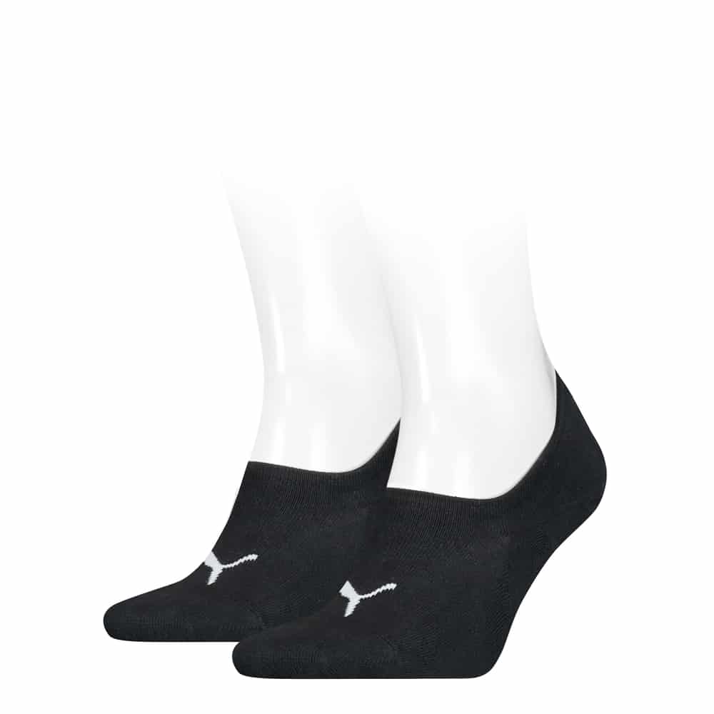 Puma FOOTIE 2P HIGH CUT Socken in Schwarz