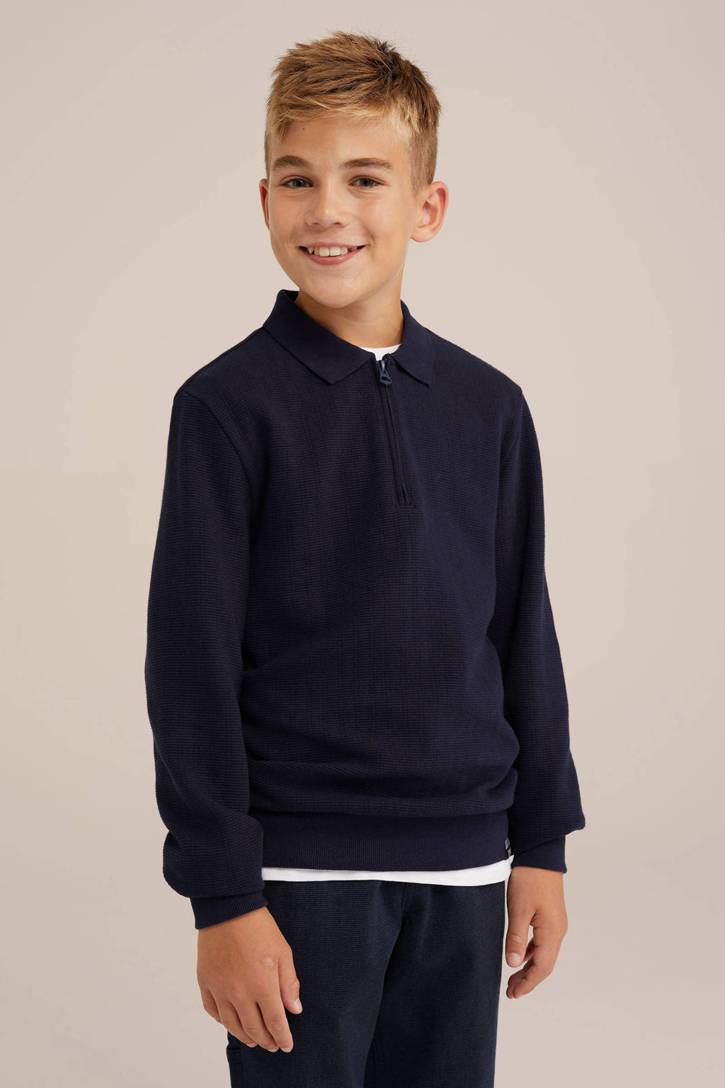 WE Fashion sweater blauw