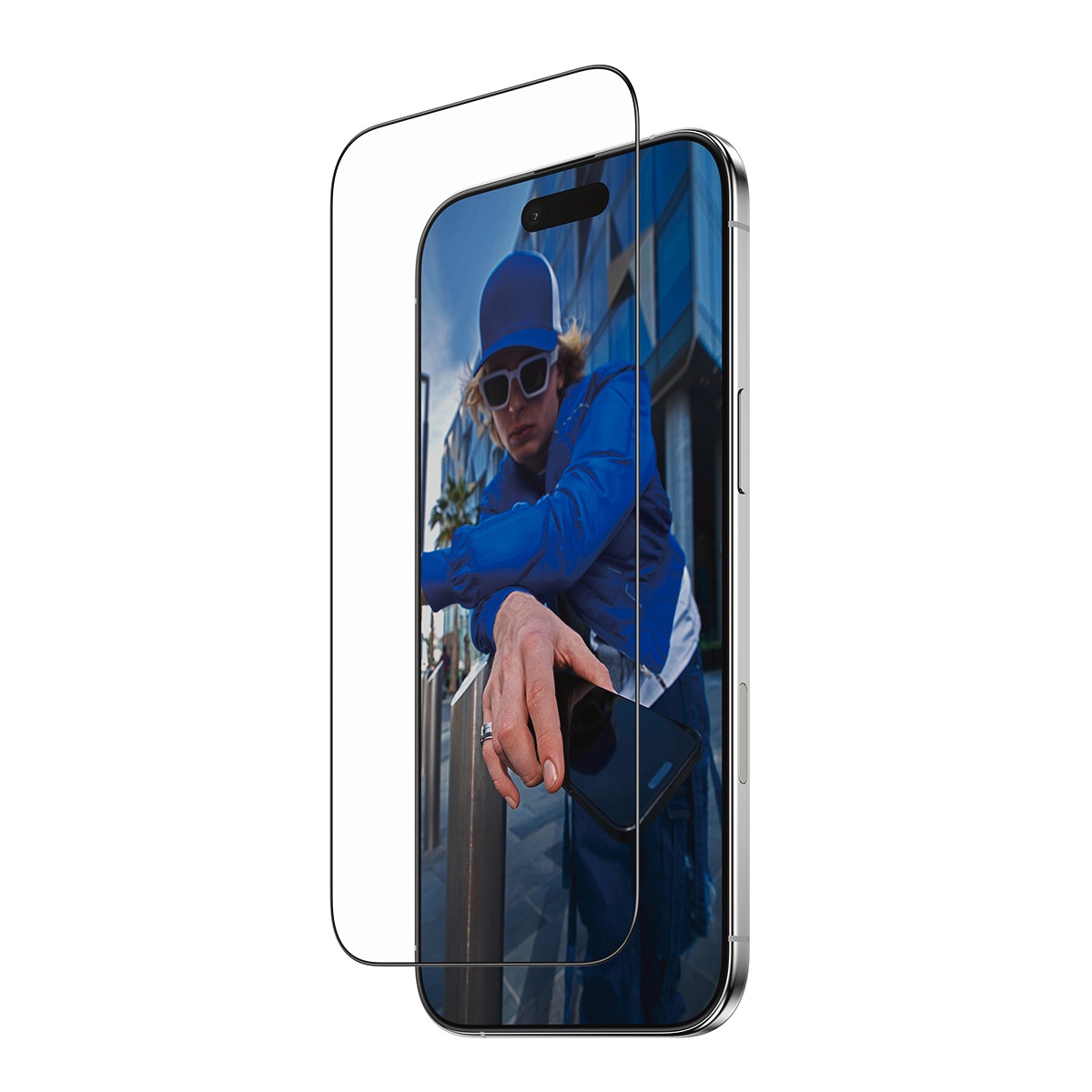 CARE by PanzerGlass Displayschutzglas »Ultra-Wide Fit Screen Protector FASTFIT IN-A-BOX« für Apple iPhone Air Displayschutzfolie, Schutzfolie, Bildschirmschutz, kratz- & stossfest