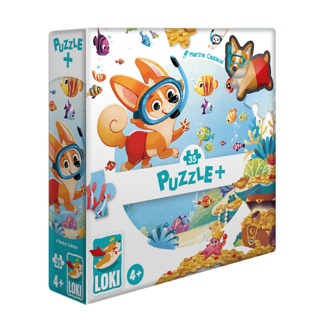 Puzzle + - Loki fait de la Plongée