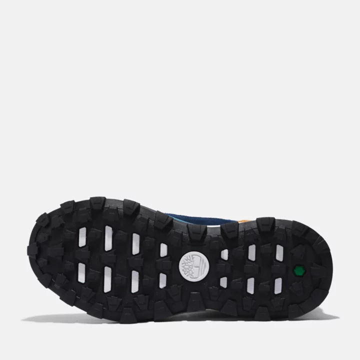 Chaussures de randonnée montantes Trail Trekker pour junior en bleu marine
