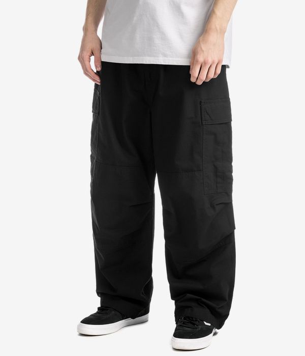 Carhartt WIP Jet Cargo Pant Columbia Hose (black rinsed)