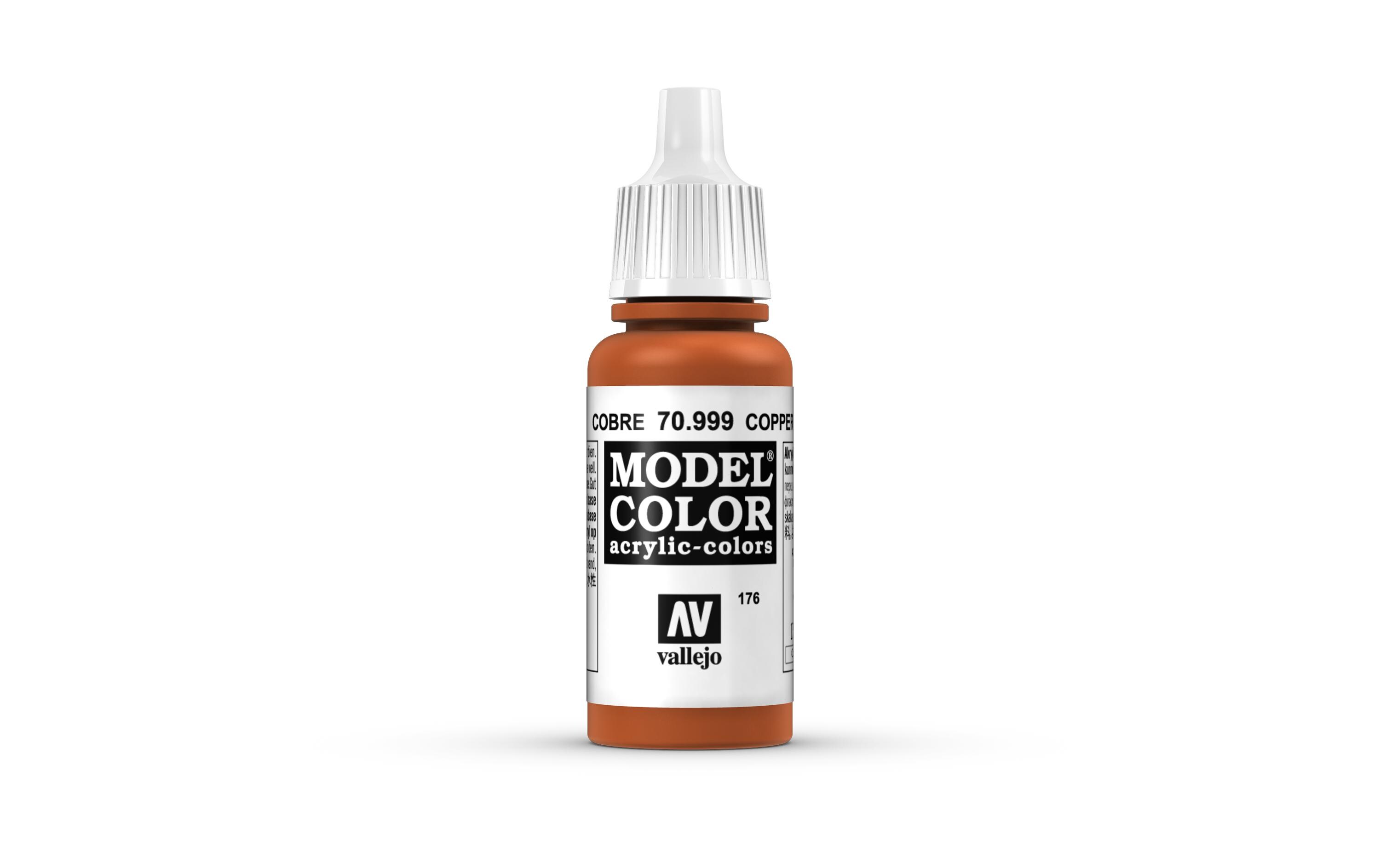 Acrylfarbe Metallic, Kupfer 17 mlModel Color Copper