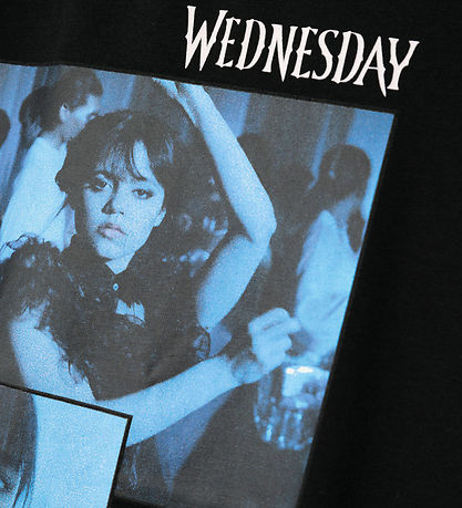 Name It T-Shirt - Noos - NkfJax Wednesday - Schwarz