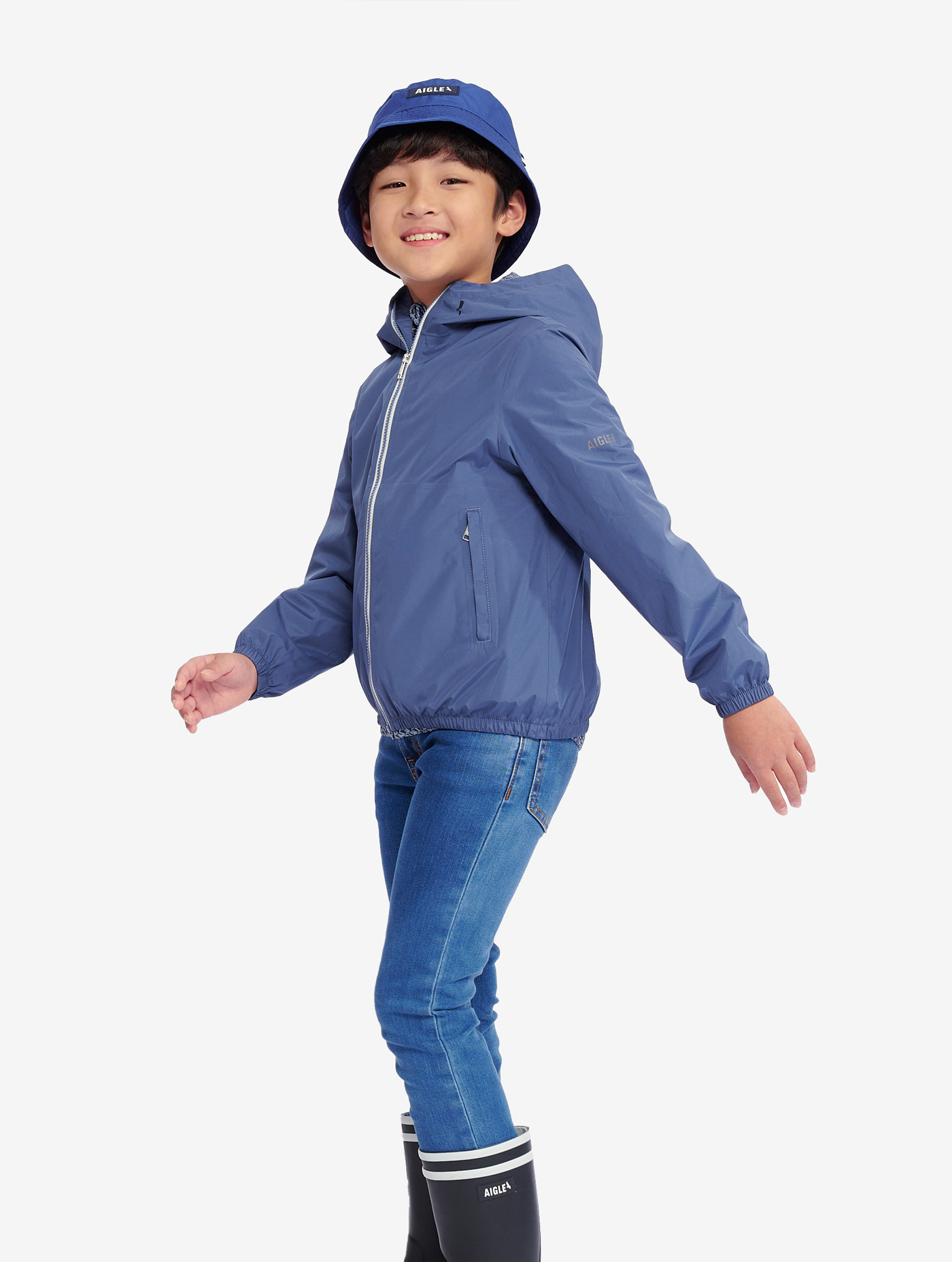 Imperméable et coupe-vent enfant MTD et UVC pliable MARAIS I
