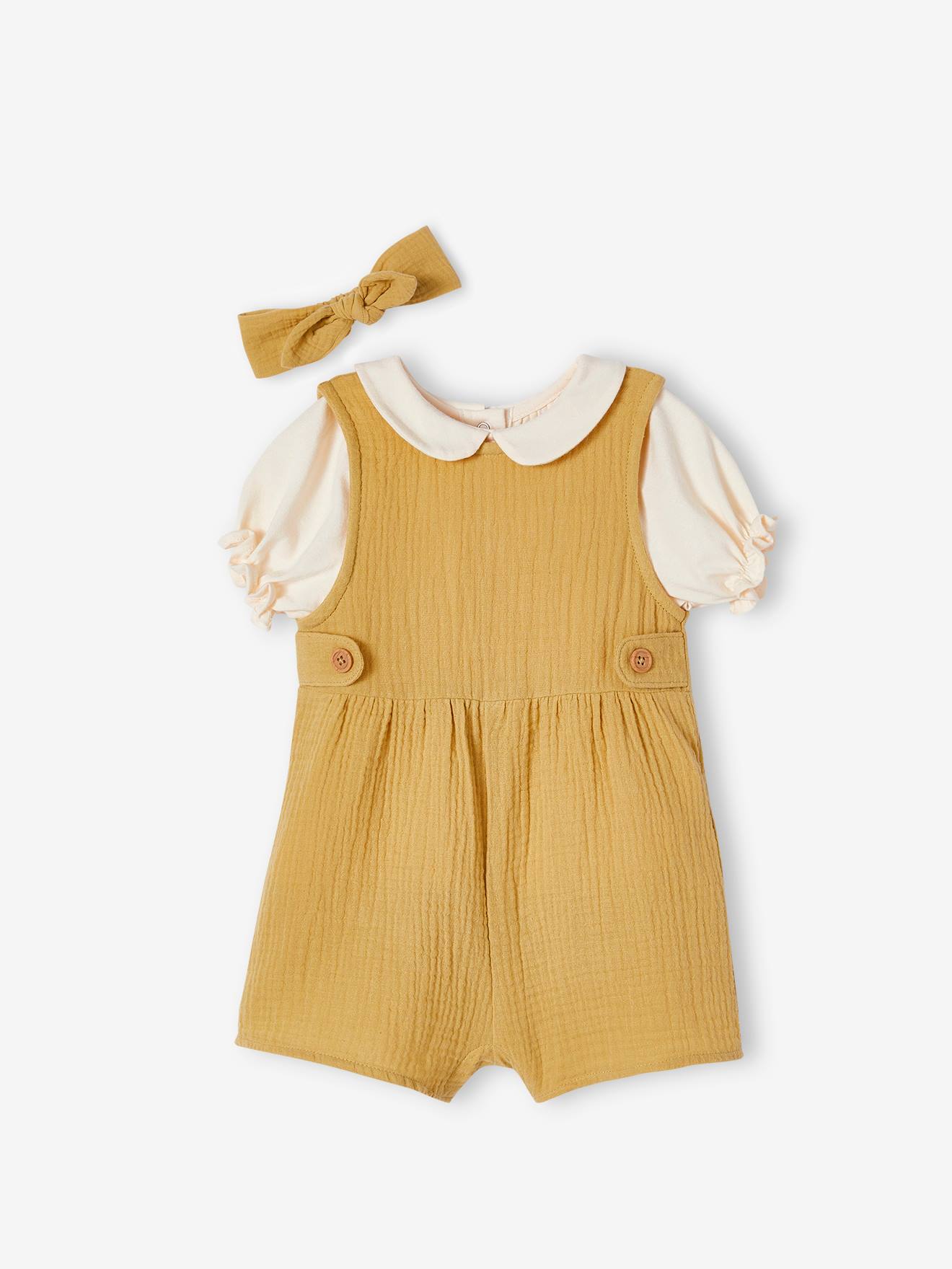 Conjunto de bebê personalizável de 3 peças