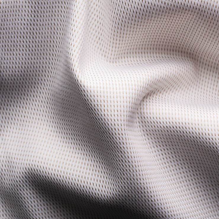 ETON Slim Fit Beige Melange Semi Solid Fine Twill Shirt Lysebrun
