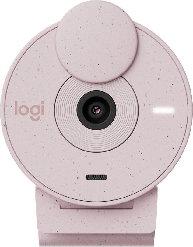 Logitech - Brio 300 - Full HD Webcam - Rose