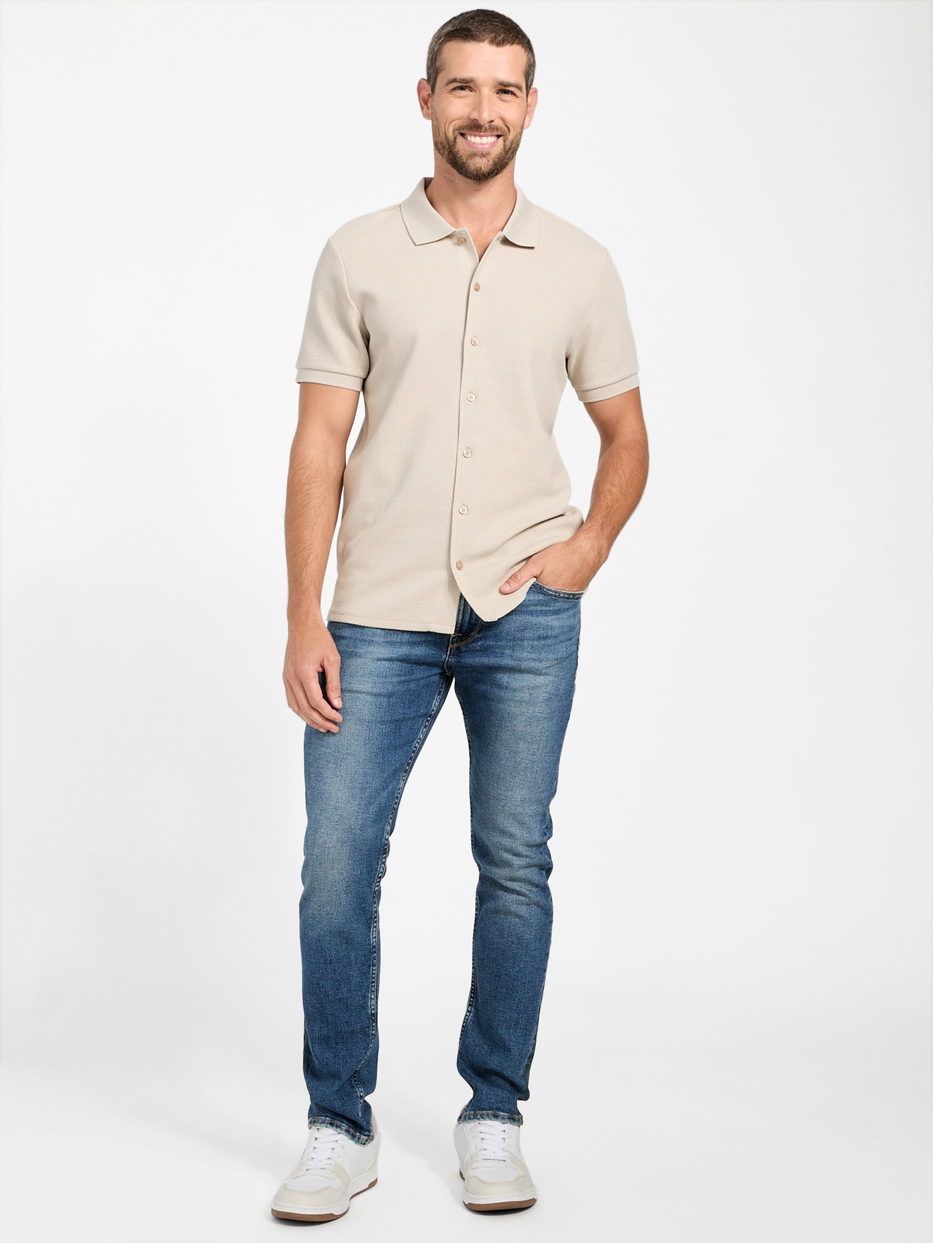 Camisa texturizada Eco Aaron