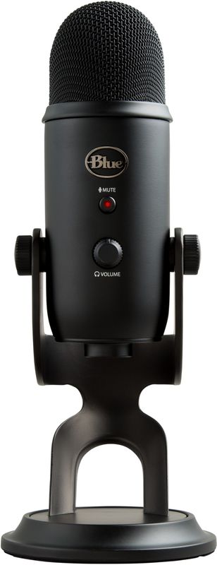 Blue Microphones - Yeti - Microfoon - Blackout - USB - Studiokwaliteit