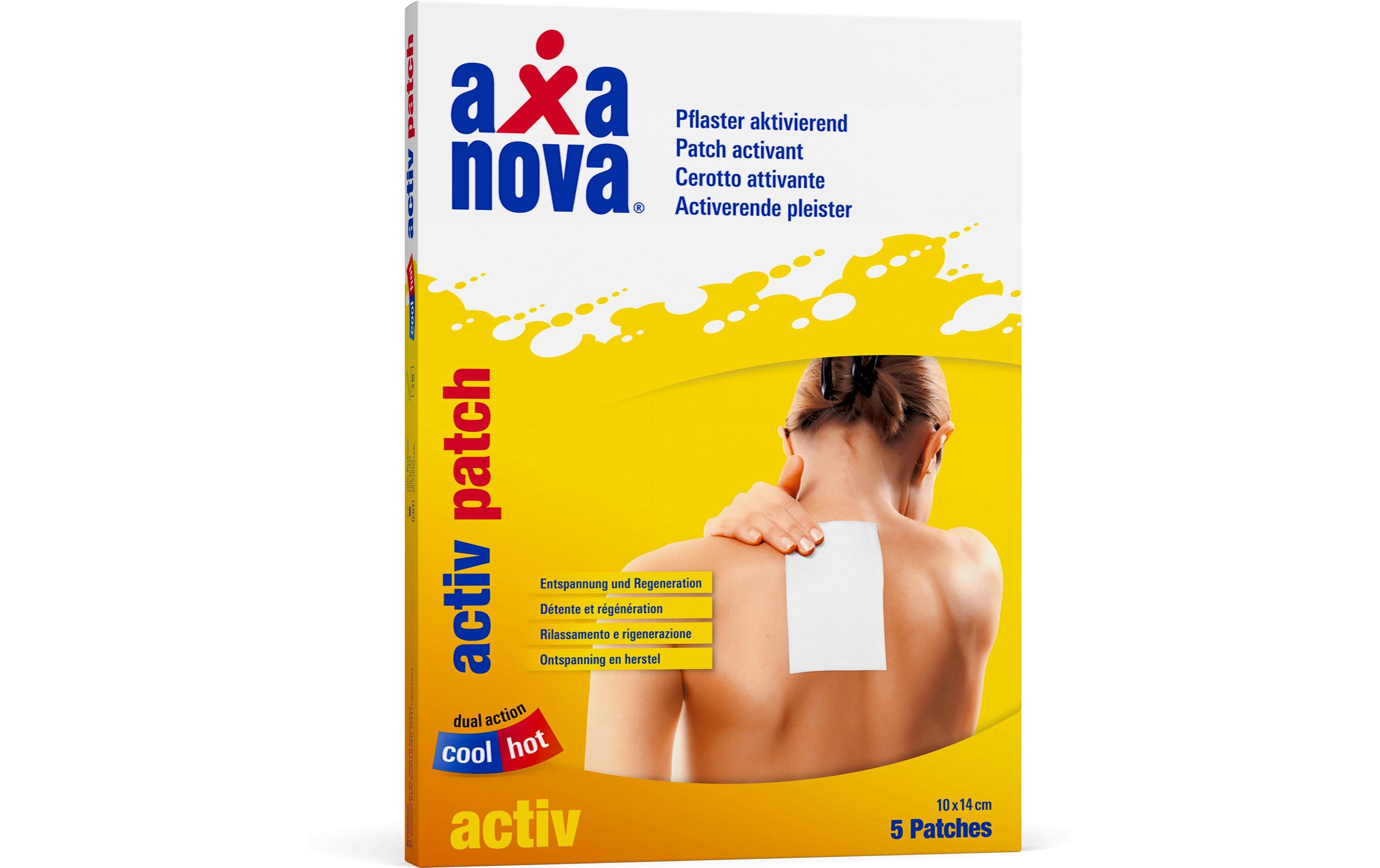 Activ Patch 10 x 14 cm, 5 StückSchmerzpflaster, wärmend und kühlend