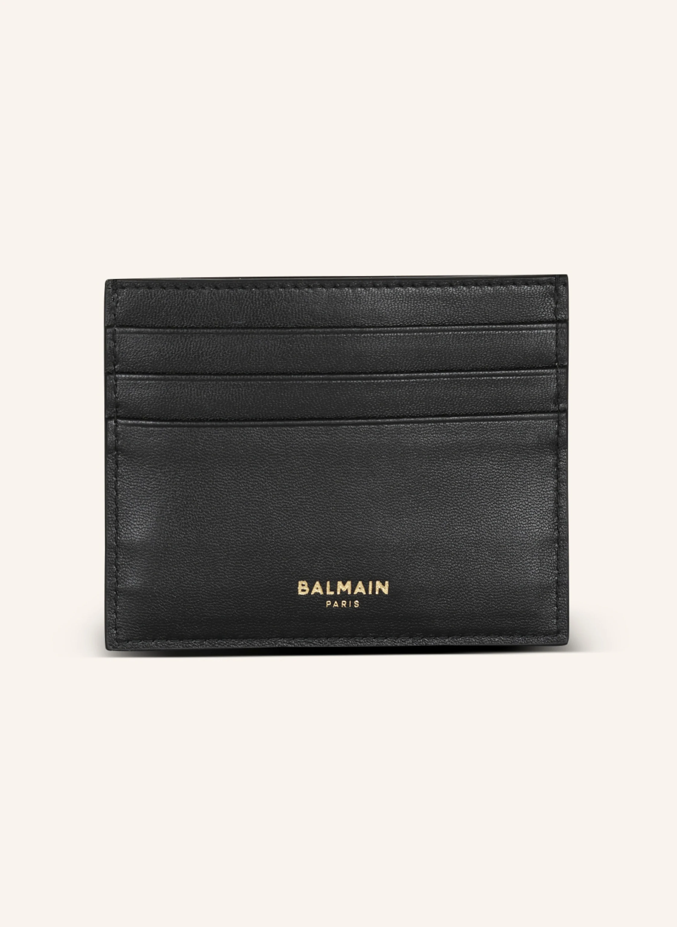 BALMAIN Kartenetui B-Buzz aus Leder