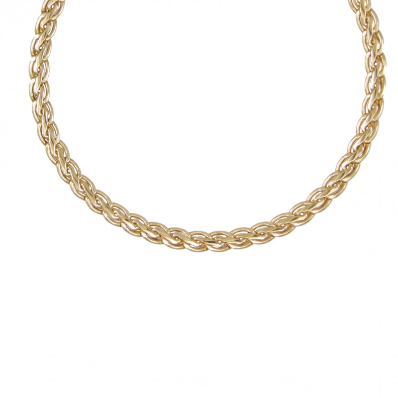 Collier Femme Maille Palmier 