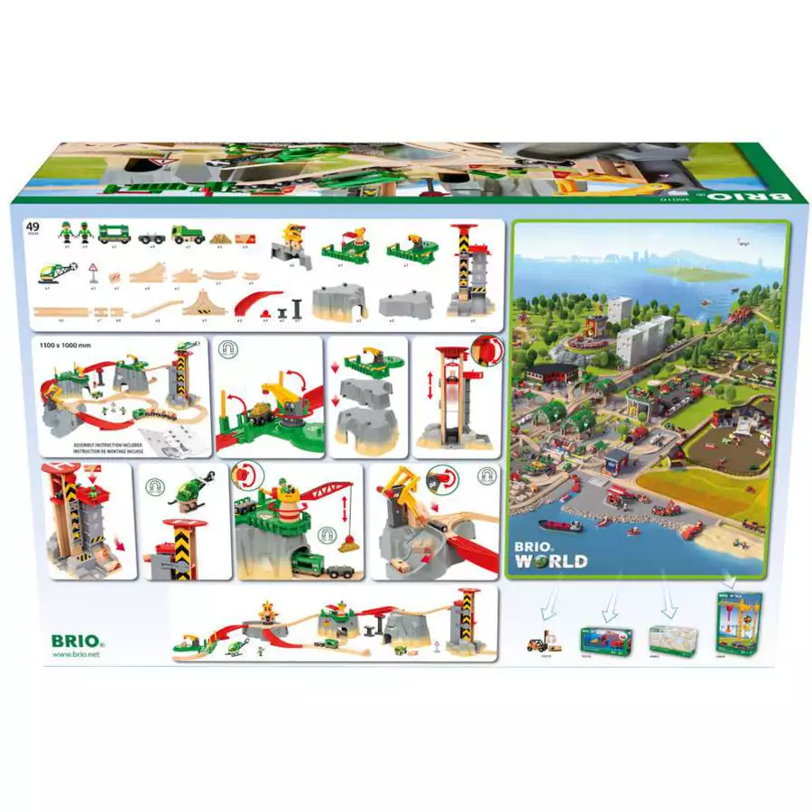 BRIO® Gebirgs-Frachten Set Deluxe