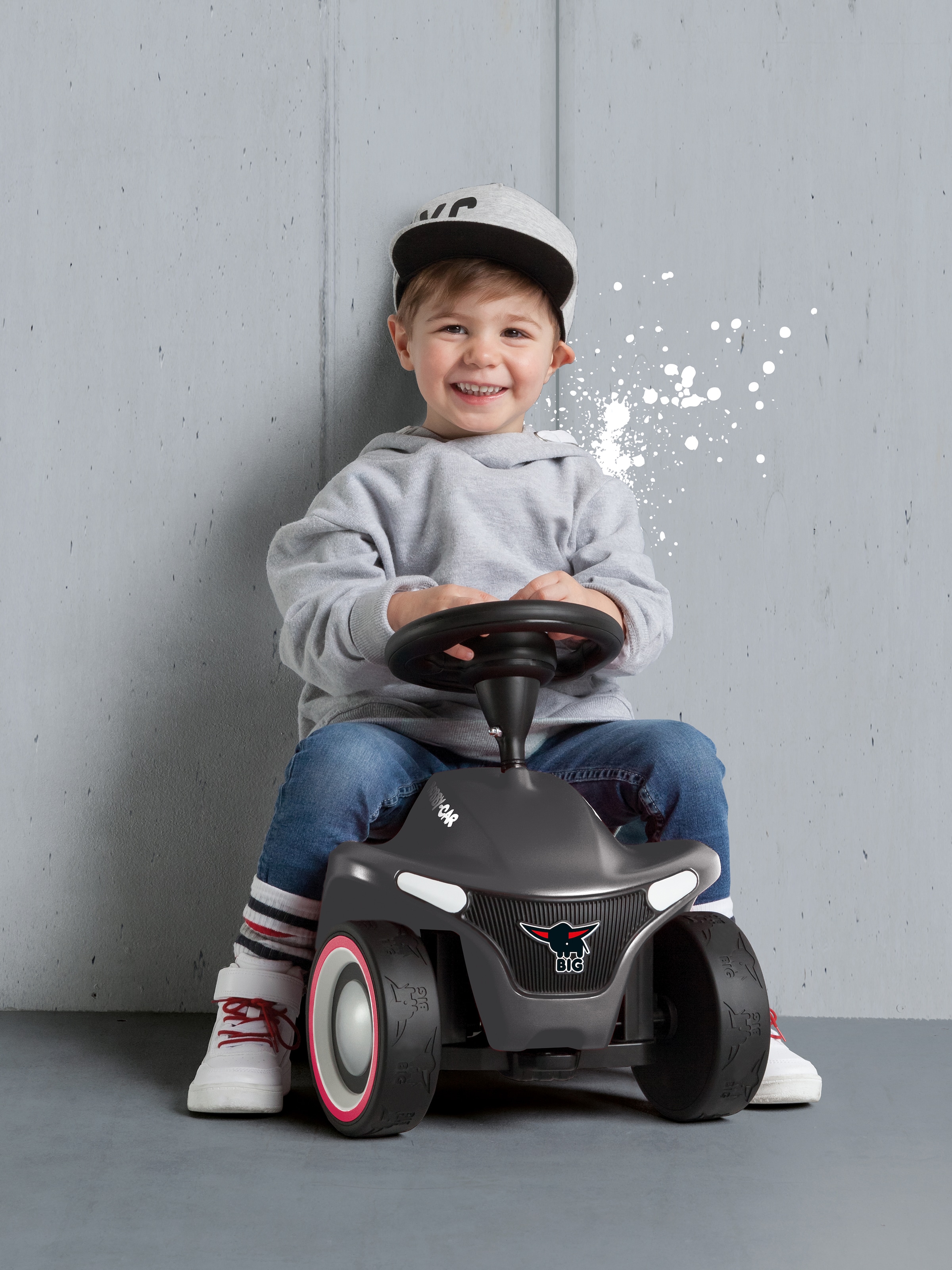 BIG Rutscherauto »BIG Bobby-Car-Neo Anthrazit« Made in Germany