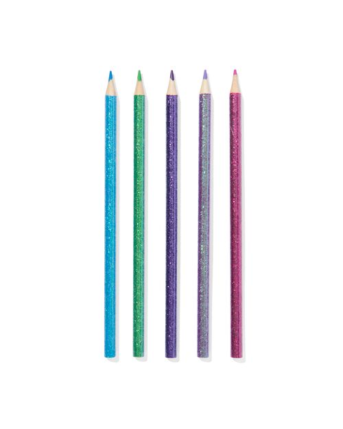 lot de crayons côtelés - 5 pièces