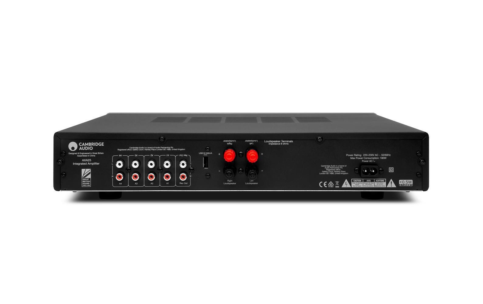 Stereo-Verstärker AXA25 Grau<br>25 Watt Verstärker