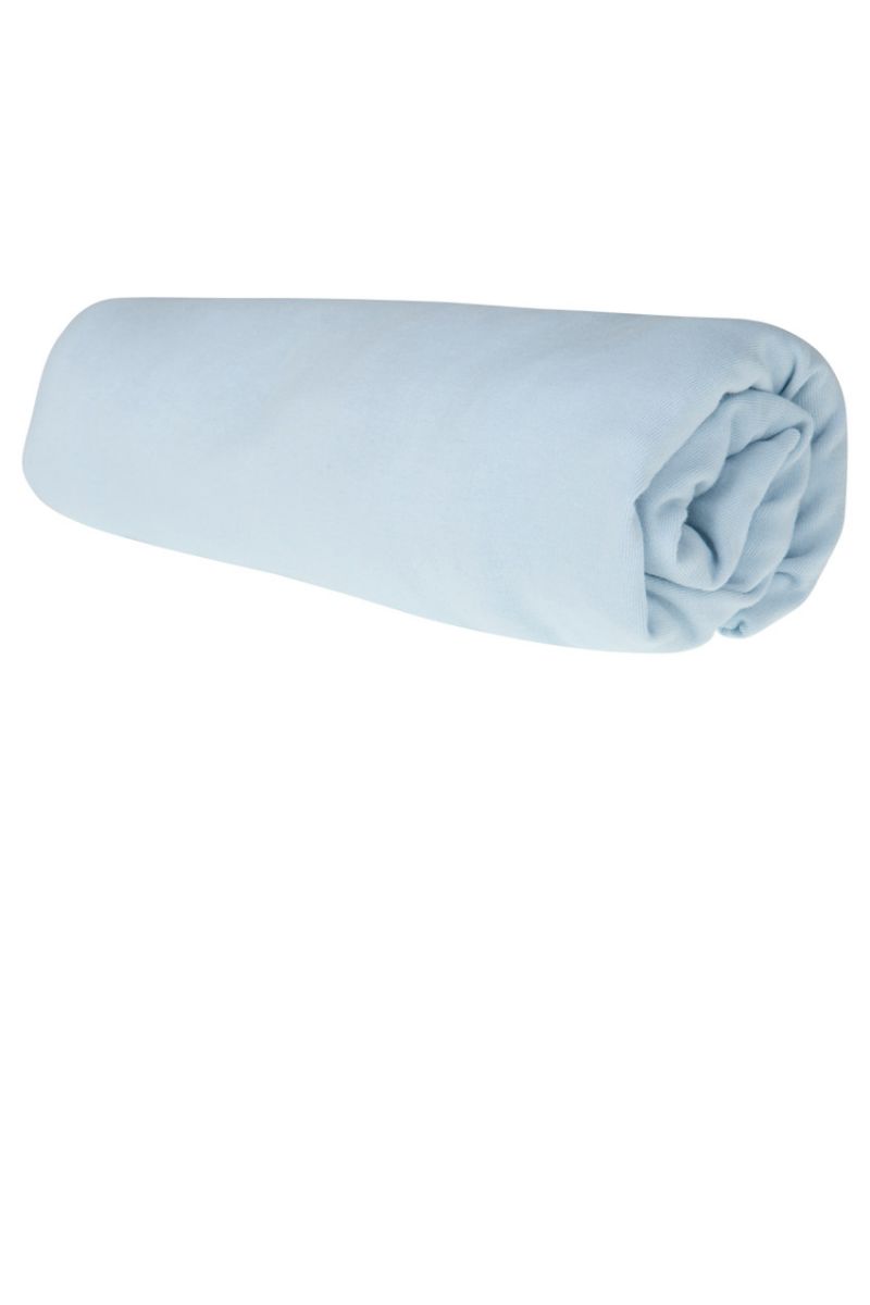 Drap housse en coton 70 x140 cm - Bleu