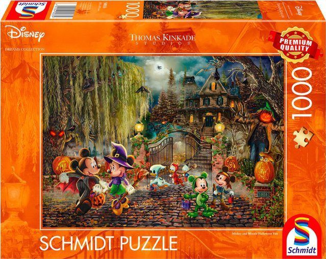Schmidt Spiele - Disney Puzzels - Multicolor - Hout - 1000 Stukken