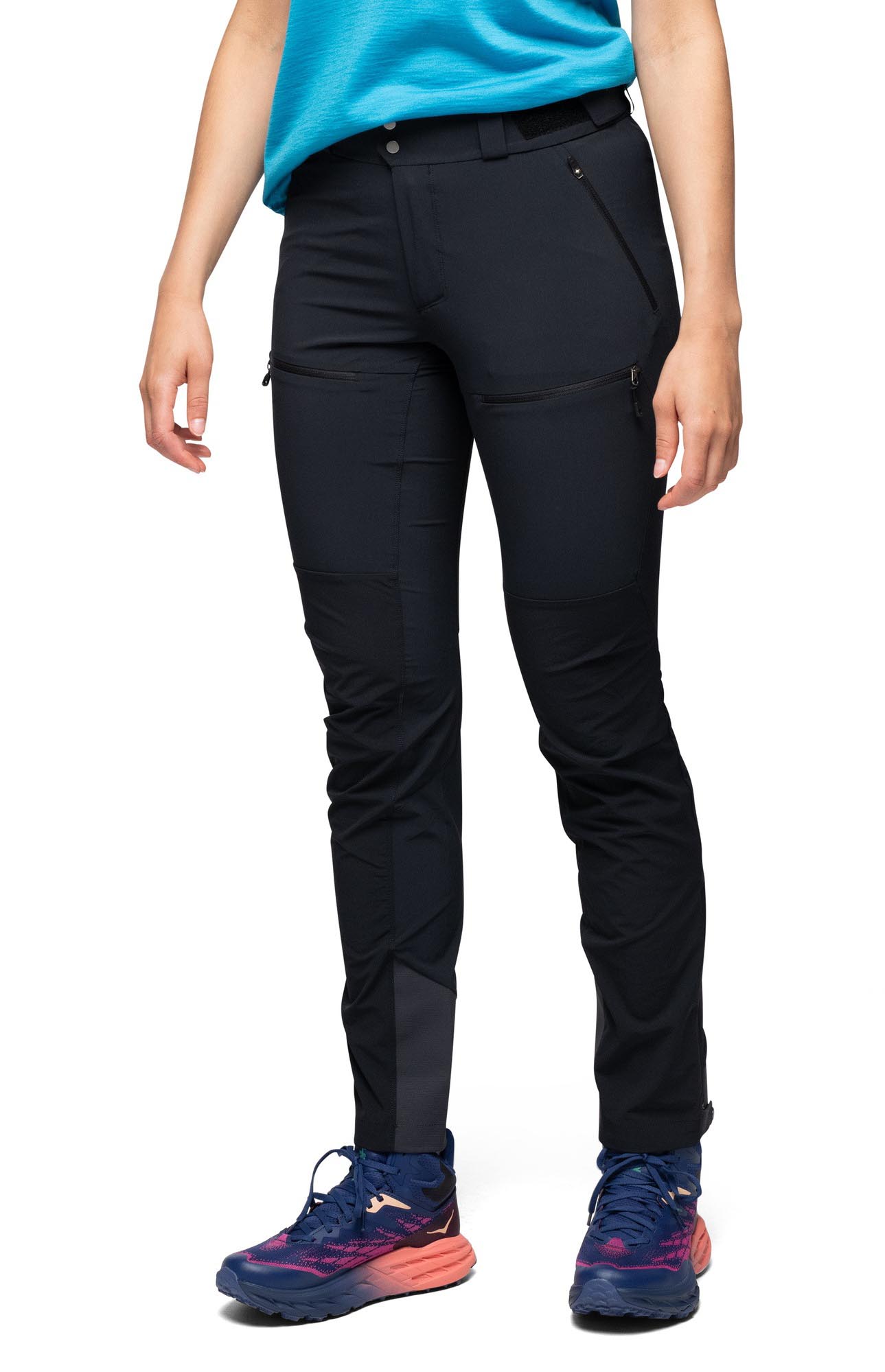 Rabot Softshell Pants Dame Black