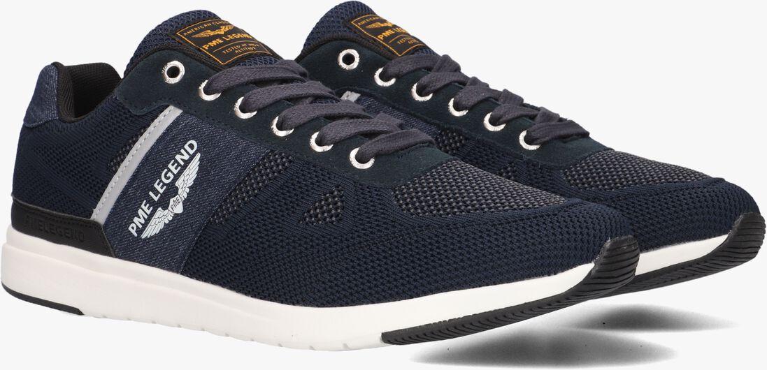 PME LEGEND blauwe pme legend lage sneakers dornierer