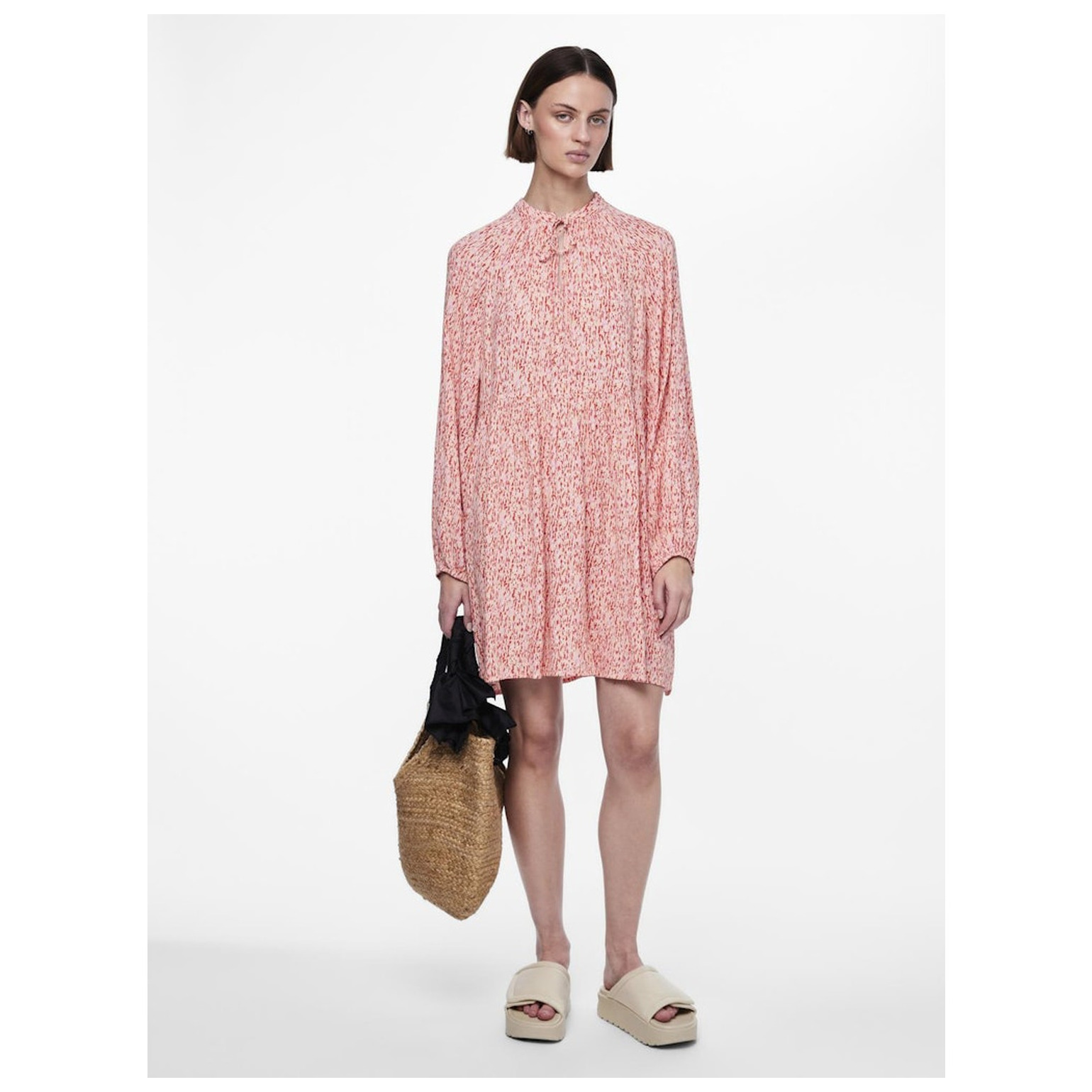 Pieces PCMAXINE LS DRESS