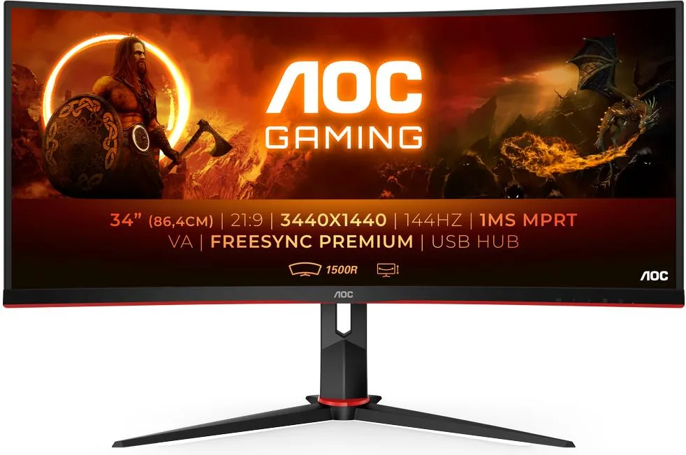 AOC Gaming CU34G2X/BK Écrans gaming