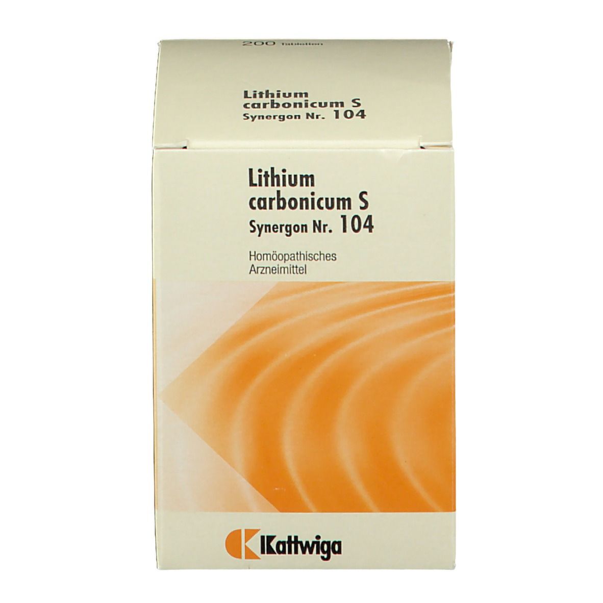 SYNERGON 104 Lithium carbonicum S Tabletten
