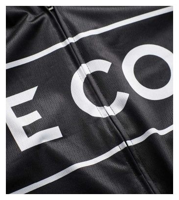 Maillot Manches Courtes Le Col Sport Logo Noir