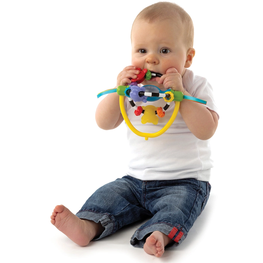 playgro Drehrassel mit Saugfuß für Tische und Hochstühle