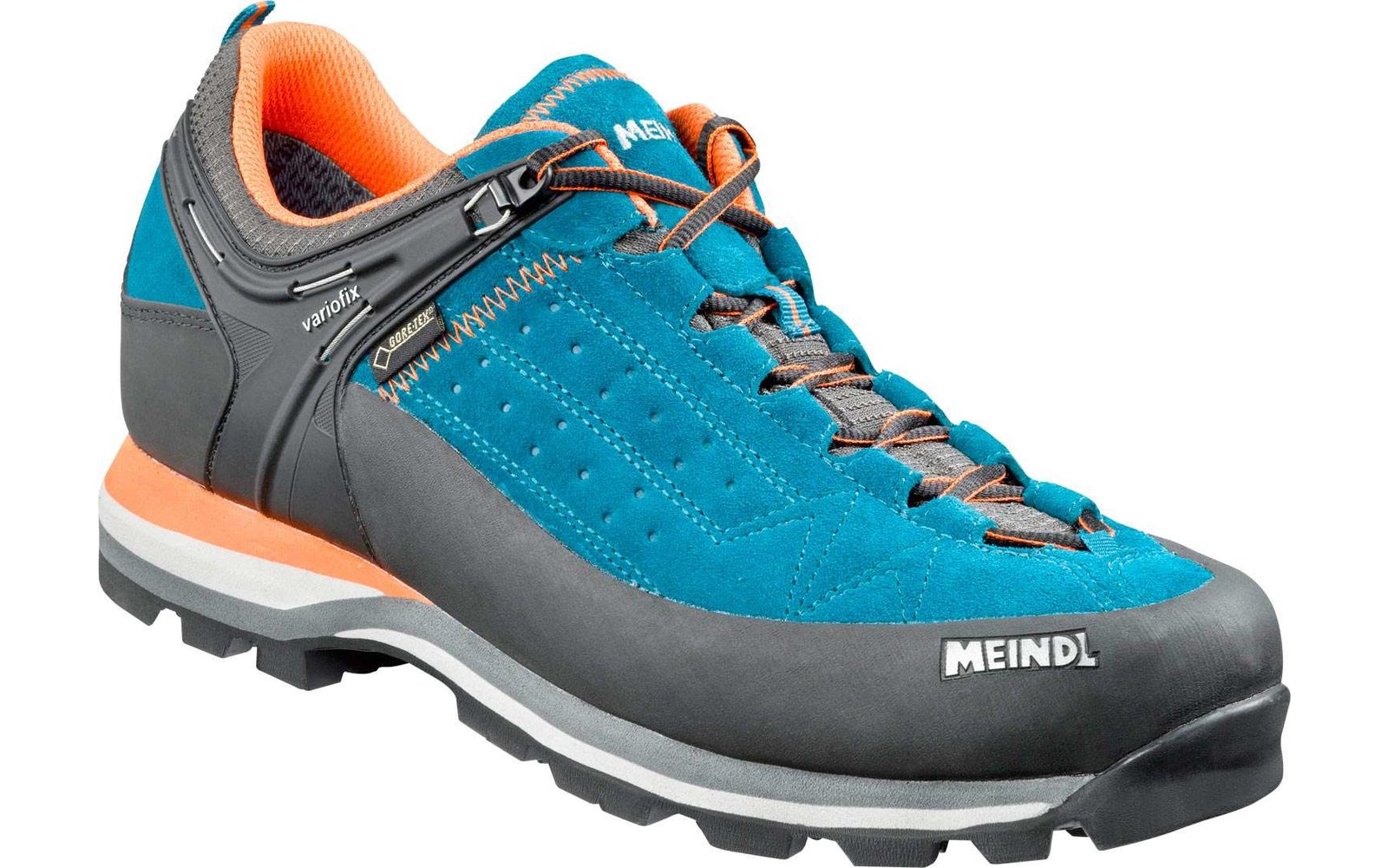 Meindl Literock GTX Herren Wanderschuhe blau/orange
