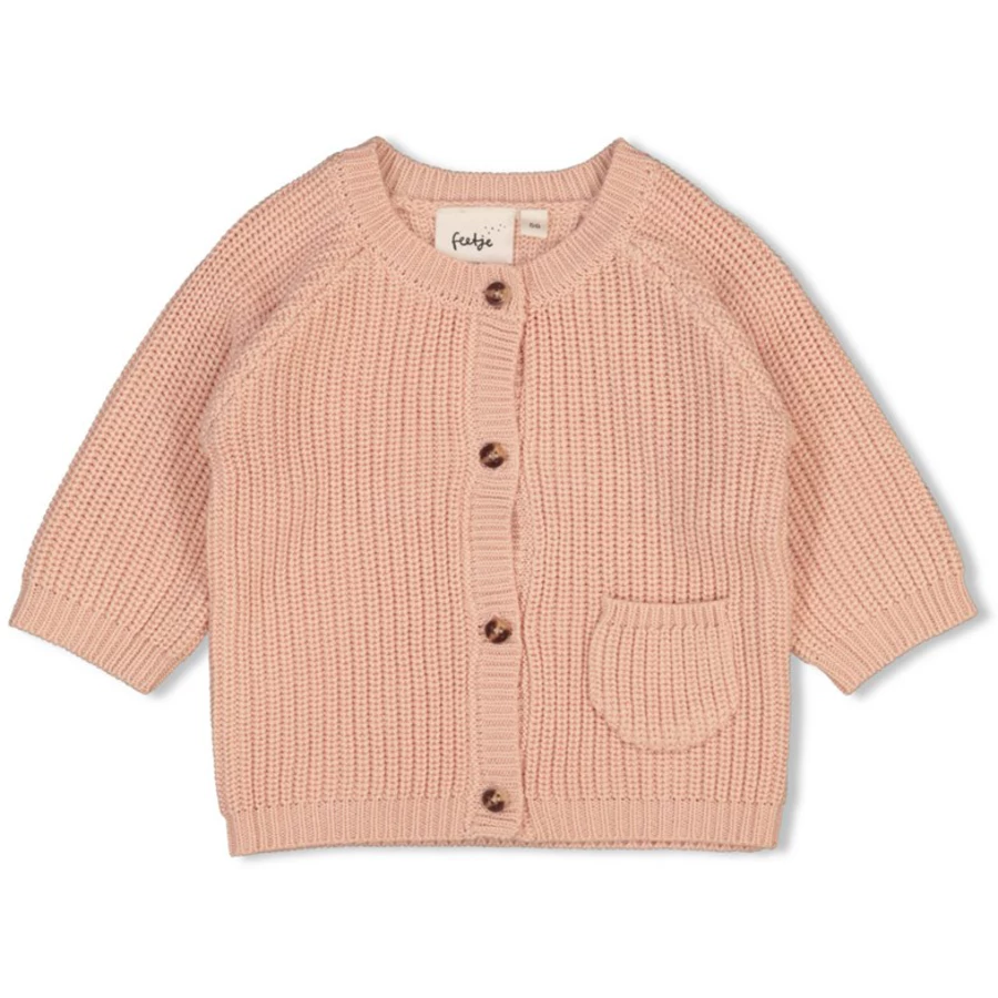 Feetje Strickjacke The Magic is in You Roze