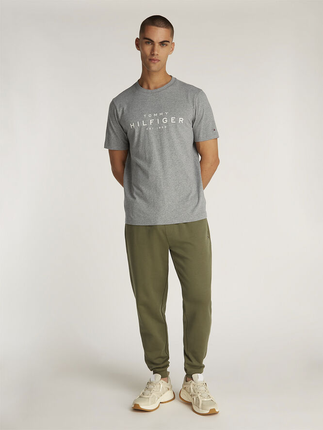 Tommy Hilfiger BIG HILFIGER TEE Medium grey heather