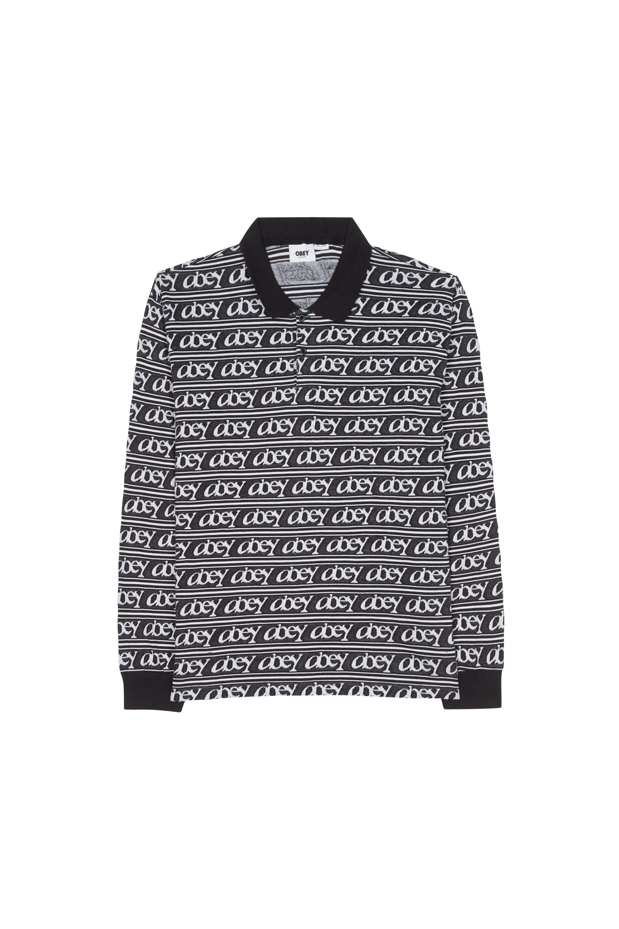 OBEY Polo WERGNER Noir