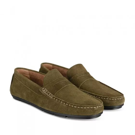 Mocassins VERT MEGIS CASUAL