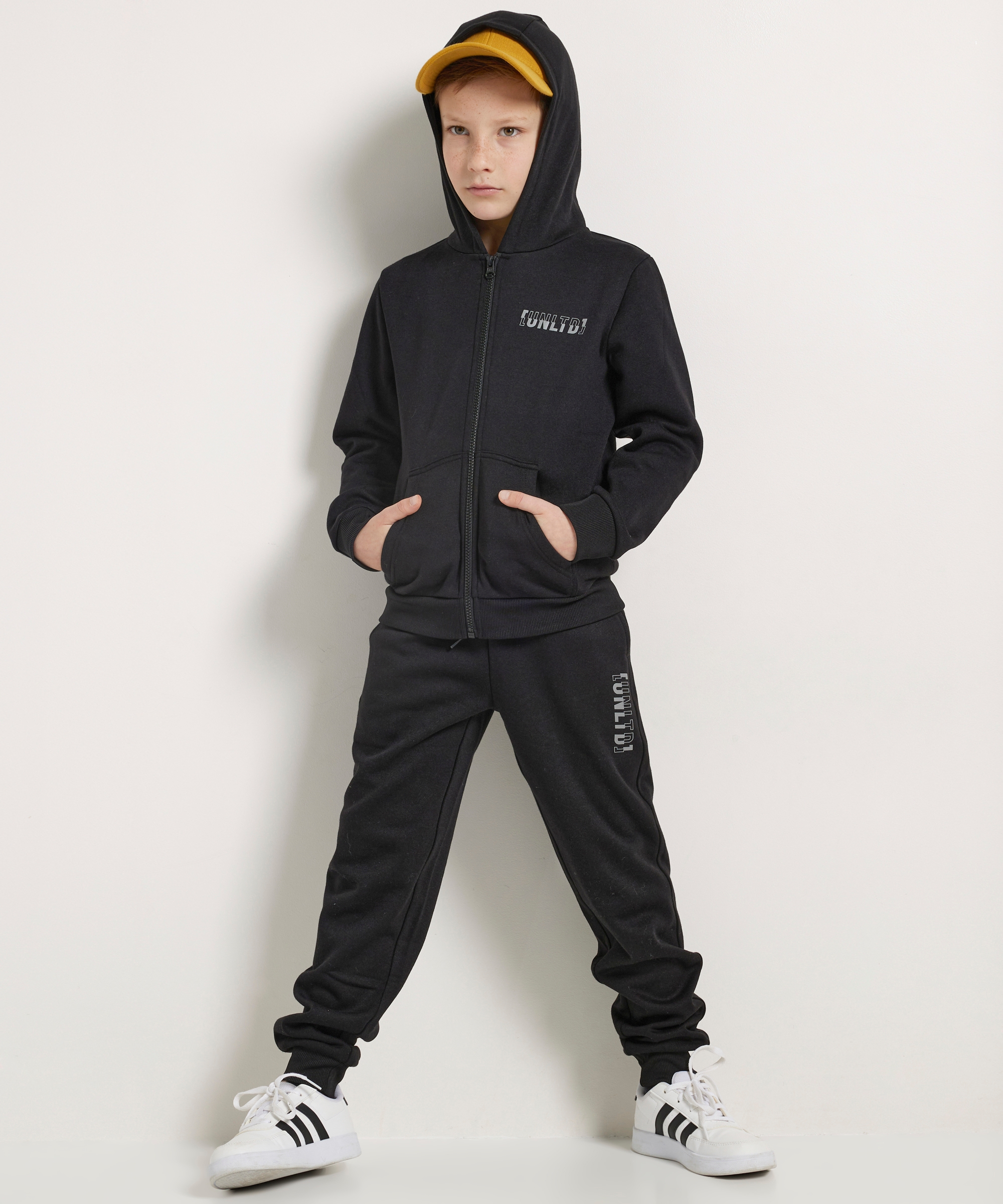 vest met borstprint