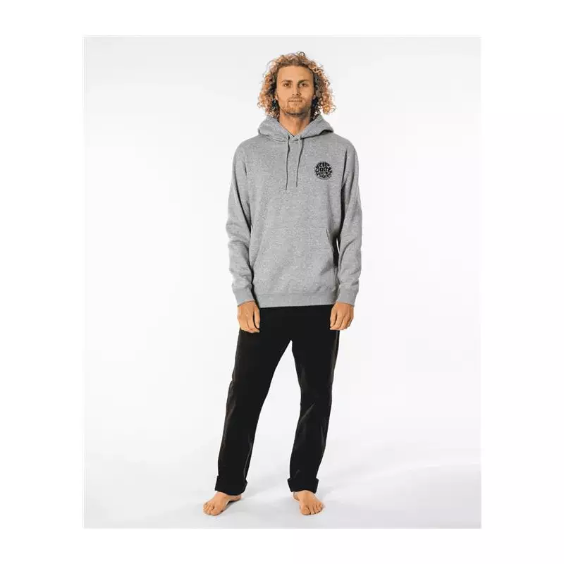 Sweat RIPCURL Wetsuit Icon Hood Grey Marle 2XL