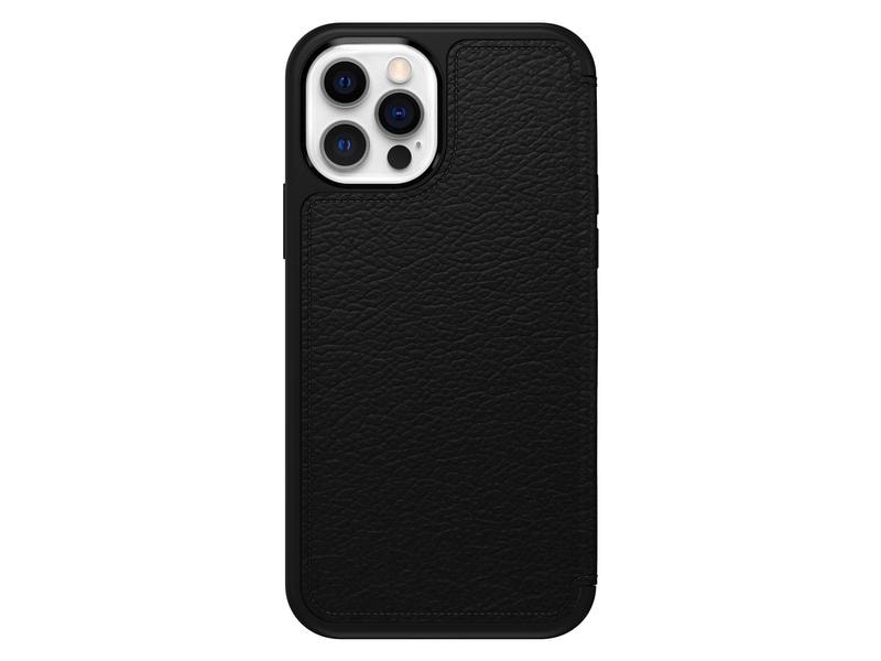 Otterbox Book Cover Strada iPhone 12 / 12 Pro Schwarz Schutzhülle für das Apple iPhone 12/iPhone 12 Pro
