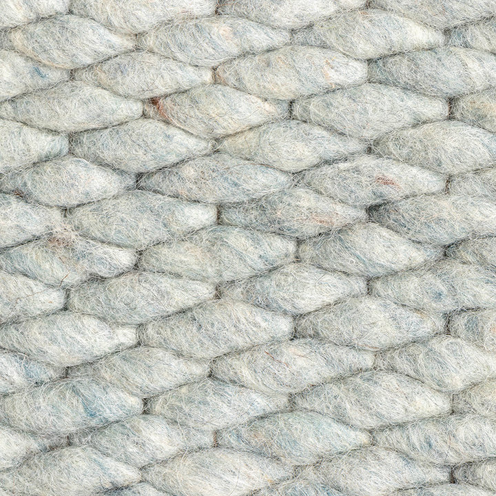 Wollen vloerkleed - Brilliant Mint | Onwijs warm!