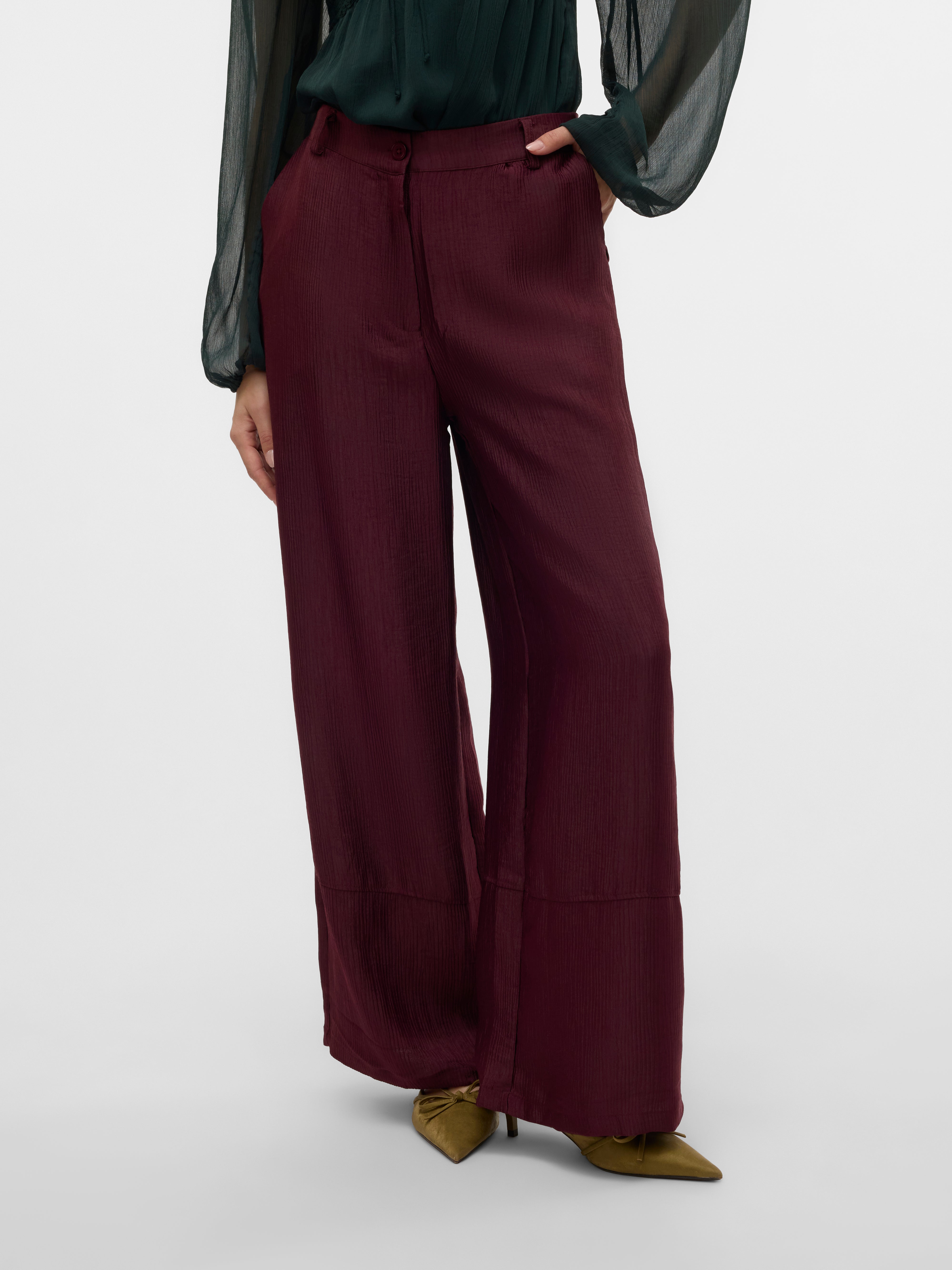 VMRAQUEL High waist Broek