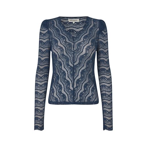 Lollys Laundry Toluca Bluse, Dark Blue, S