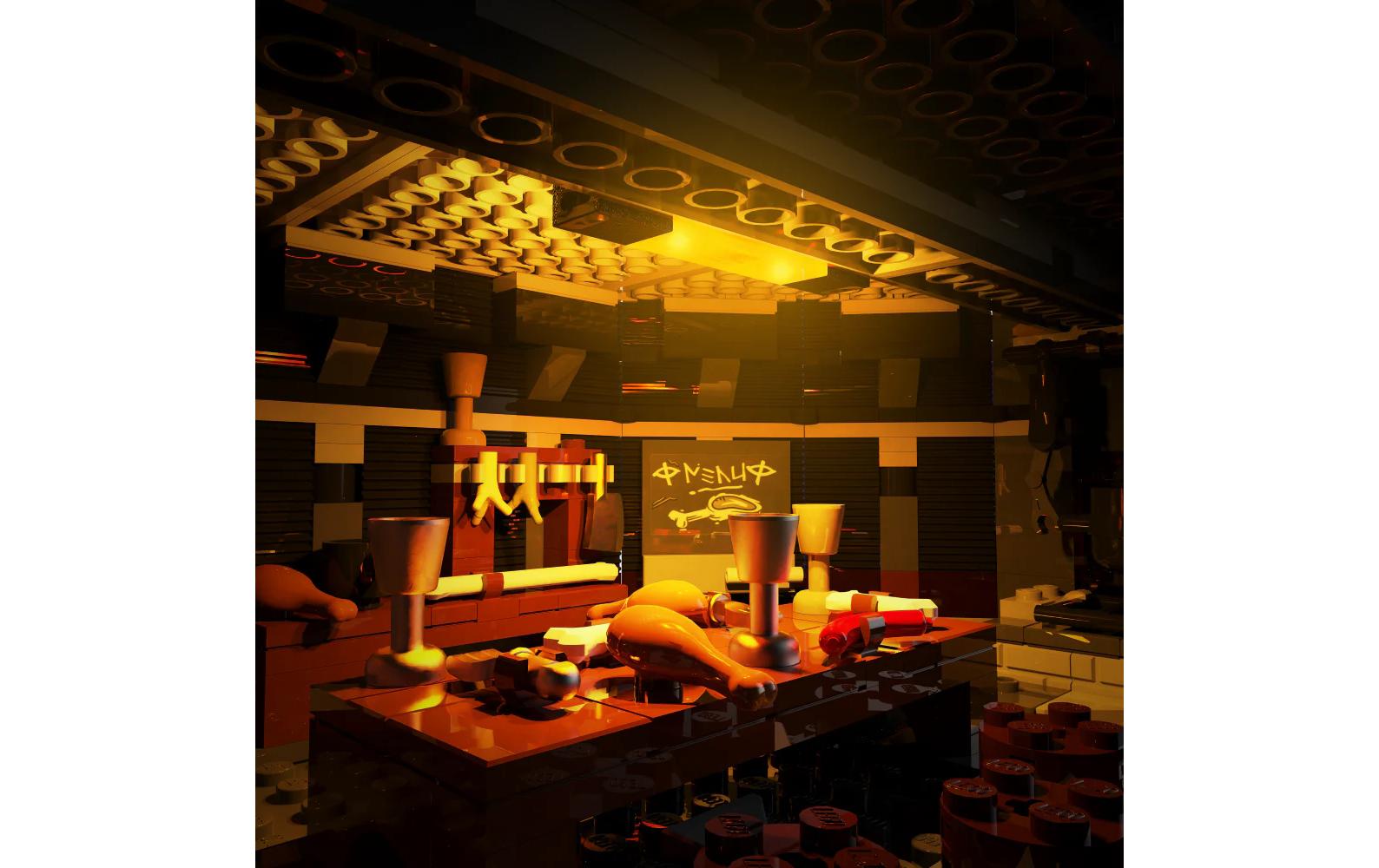 LED-Licht-Set für LEGO® LMB 2.0 für 10333 Herr der Ringe<br>Beleuchtungs-Kit