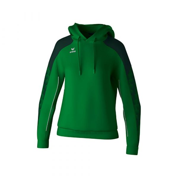 Erima Evo Star Hoodie Verde 34 Mulher