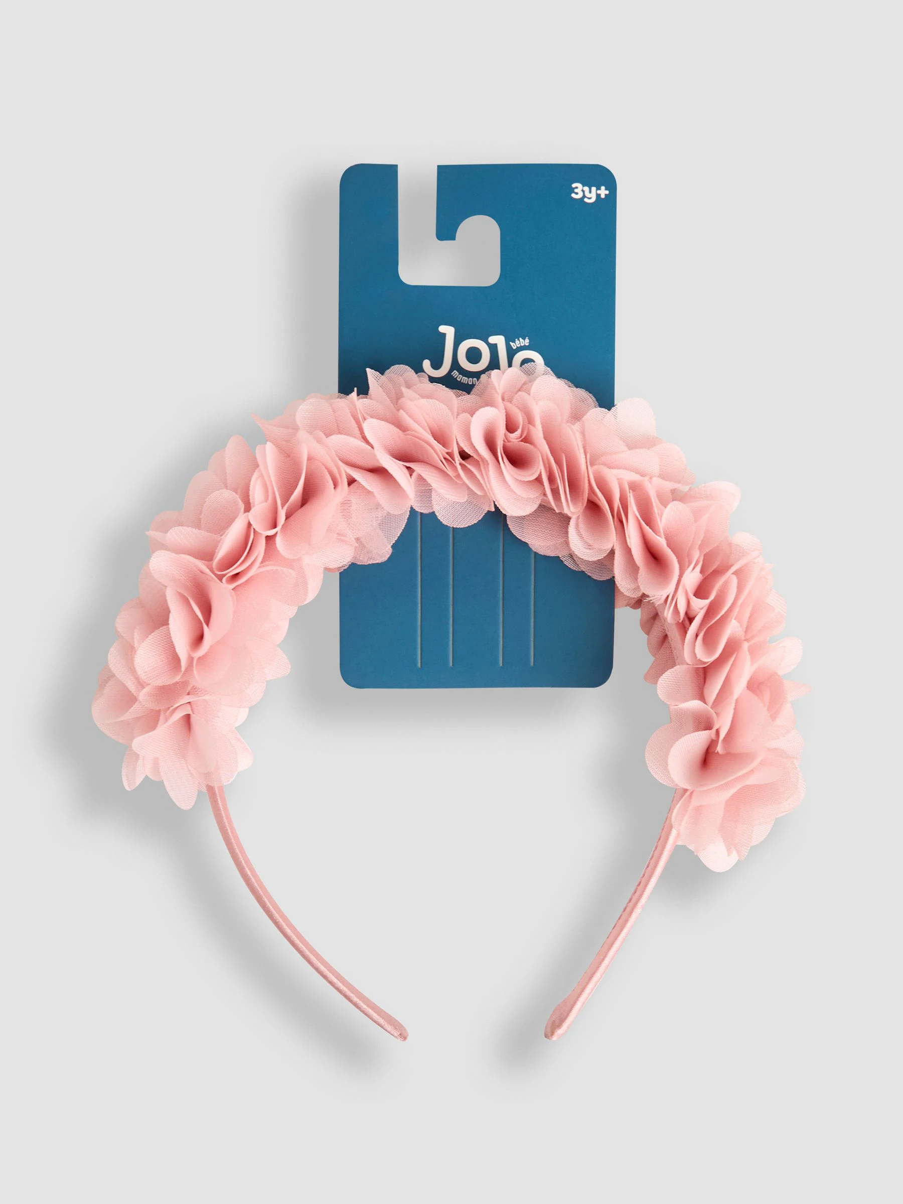 JoJo Maman Bébé haarband met bloemenkroon
