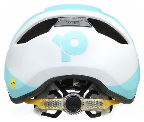 KED Casque Vélo Pop Mips Ice Blue Blanc