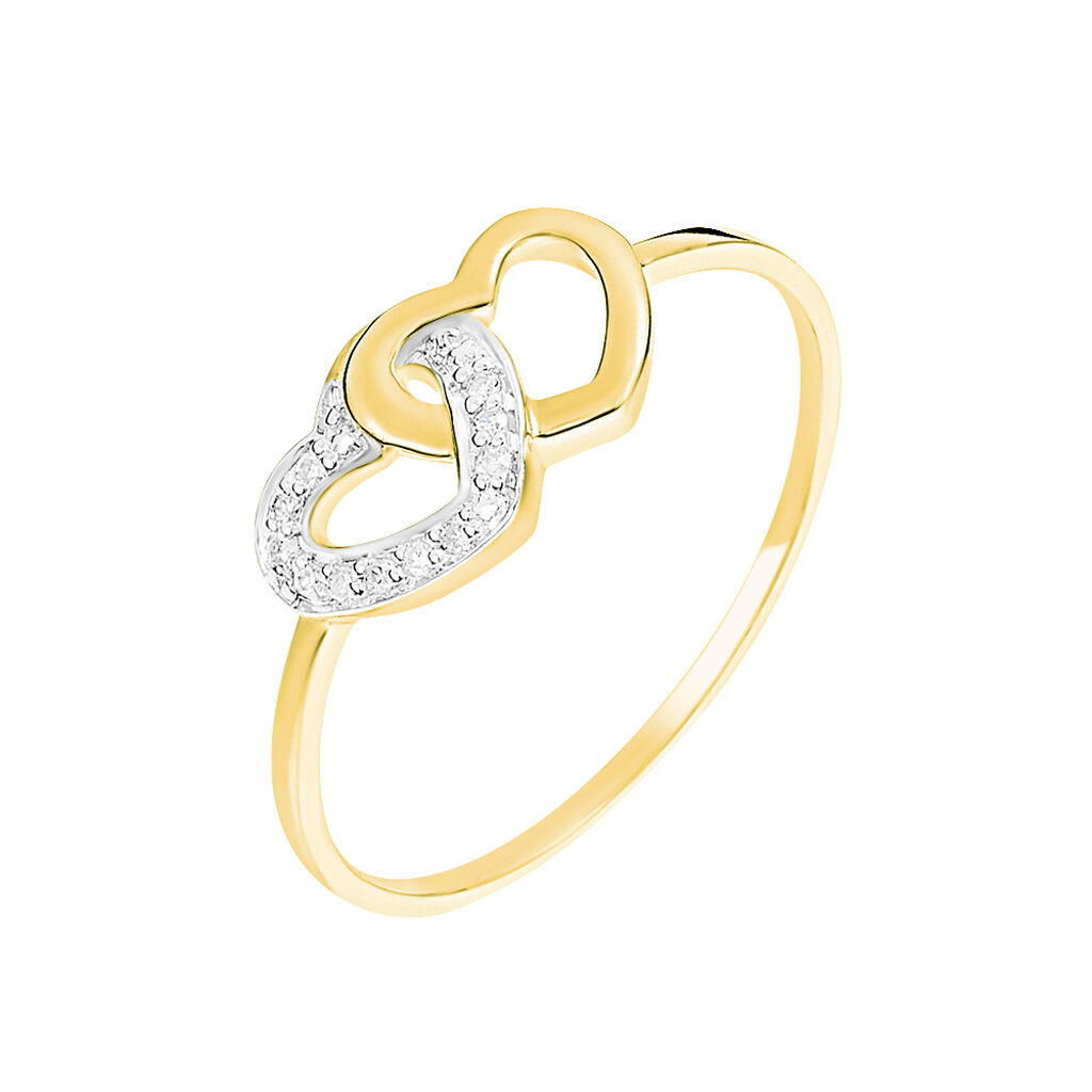 Bague Wydad Or Jaune Diamant