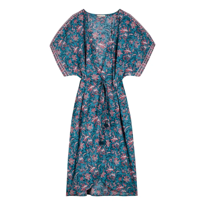 Louise Misha Kimono Chill - Collection Femme | Bleu canard